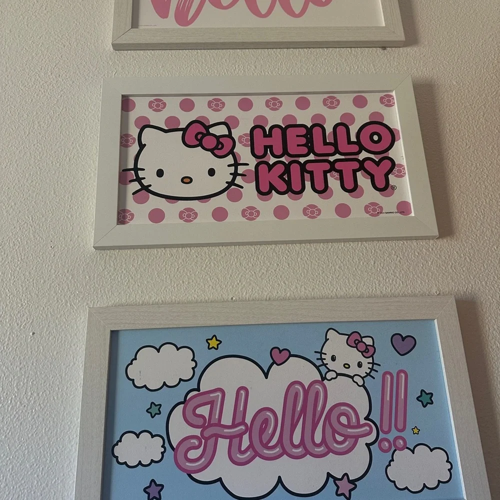 Sanrio Hello Kitty Wall Decor Set